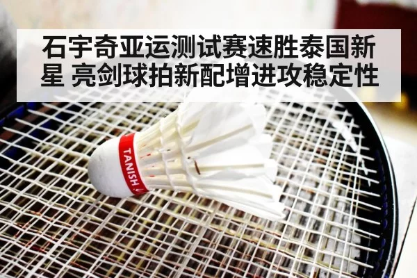 badminton racket string closeup